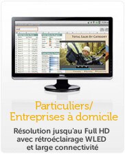 Dell Écrans pour particuliers et entreprises à domicile